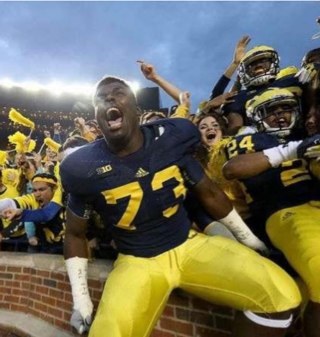 I'm 2 Detroit, former DT at The University of Michigan UM alum...#Blessed #MICHMAN #humblebuthungry... Its not just for me