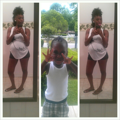 Taking care of what's important in my life , all that other shit irrelevant.. Strait up!