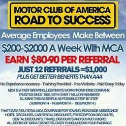 $JOIN MY TEAM$ 
Get Paid Weekly 
Work From Home 
Make $500+ Weekly PT 
Now Hiring! Email My Team Leader: ScottAgeeMCA@gmail.com (TEXT) 7742347188