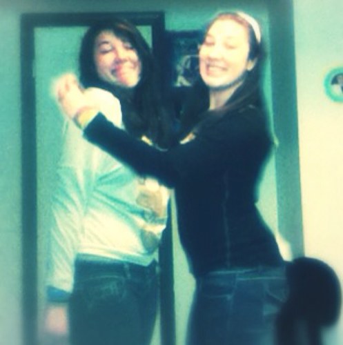 Hi we're Michaela and Madison 
We're twins ! 
And we are bored so this is our joint twitter. Follow it maybe? ☺✌