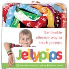 By wearing and playing with our kit of 32 reversible phonic wristbands children get to grips with phonetics quicker, faster and easier!