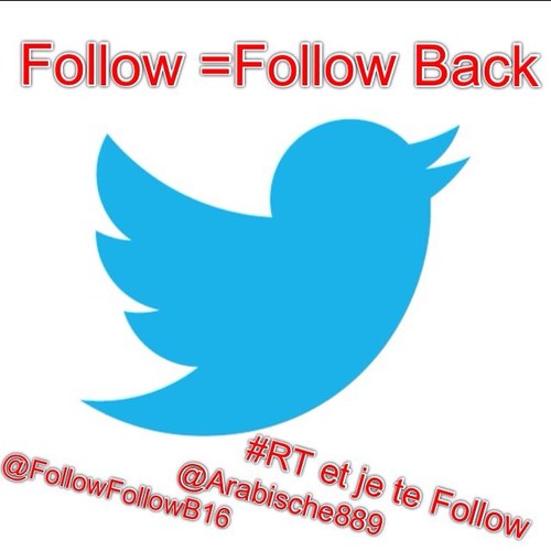 Follow en ik Follow back follow @Arabische889 he will follow you back