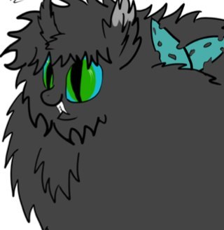 I'm the fluffiest changeling ever! I have very large teeth. I don't really like it here.... But, FLUFFY! (( Fluffle is a girl...just sayin..))