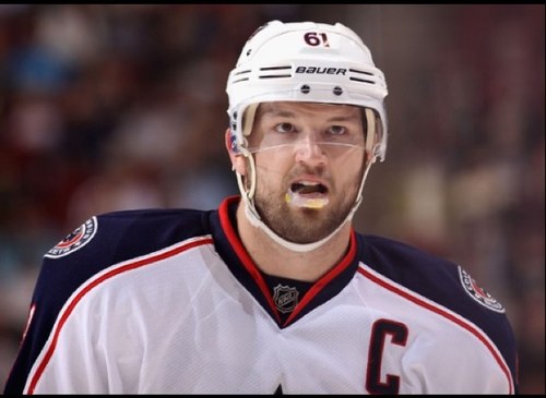 Im Rick Nash and my back is still sore from carrying the Colombus Blue Jackets all my career, thats why im not doing well in Playoffs, but im still the allstar