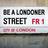 be a londoner