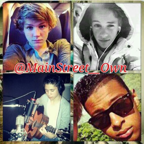 Mijn idols; Daan rein owen nils = Mainstreet! Love voor #mainiacfamily ! ~boymainiac .
