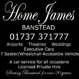 HomeJames371777's profile picture. Saloons,MPV's. Airports/Seaports,long distance or local. Honest, reliable, professional and courteous. Bansteads long running private hire company. 01737 371777