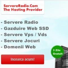 Servere Radio - Gazduire Web - Servere Counter Strike - Servere Samp - Servere Radio Sms - Inregistrare Domenii - Web Hosting SSD