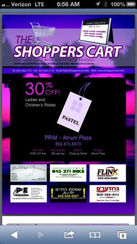 contact me: sammarktheshopperscart@Gmail.com