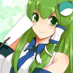 Miko for the true gods of Gensokyo! Free drinks are available inside the shrine for all new members! [Moriya Shrine PR account]
