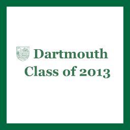 Information and updates on the Dartmouth Class of 2013 tweeted by your class officers!
