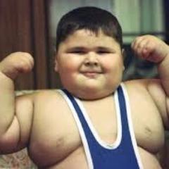 Momma said to eat up cause im too small