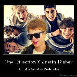 Fans de ONE DIRECTION y JUSTIN BIEBER.(Solo sigo quien me sigue)