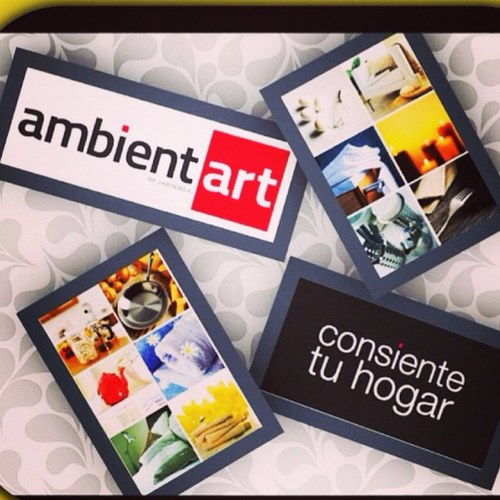 Consiente tu hogar!! CC Montecarlo, Av. Principal de Pueblo Nuevo Lun - Vier 9:30 a 1:00 - 2:00 a 6:30 Sábados 9:30 a 5:30 (corrido) Instagram: ambientart_sc