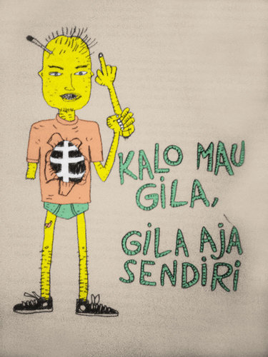 bisa berada dimana mana.
lu yang sok keren dan sok tau, pasti gw bakal nimbrung di twet lu.