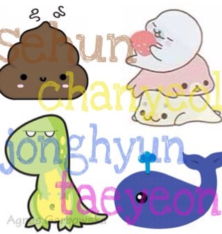 PIKACHU RULES THIS ACC AND SEHUN IS LAMLOY | @shekkirp | A jailed poop and whale | looking for the dino and seal (found seal!) (dino is always here;;)