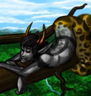 You are now The Psiioniic. You are SEXY and you know it. You're such a sneaky snake~ {MythicalStuck AU Psiioniic NSFW - Snake Sex}
( Mated to @hii22hii22 )