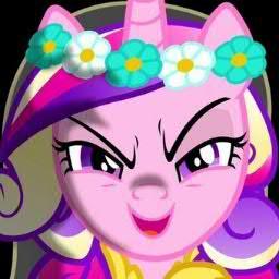 Я настоящая Cadance .И ещё я люблю Shining Armora