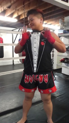 Life happens, so laugh. Muay Thai fighter? I be that! TeamLoco fo life!!