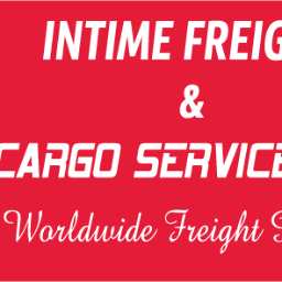 Intime Freight & Cargo Services Ltd is a global freight and logistic service provider based in Kenya with a worldwide network of accredited agents for door to d