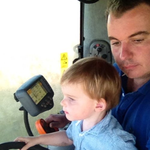 Arable and beef farmer in central Wiltshire.