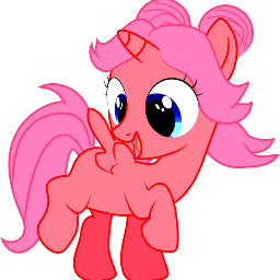 The mysterious filly with no parents and somehow an alicorn. Status: Hopping around The Lost Kingdom.