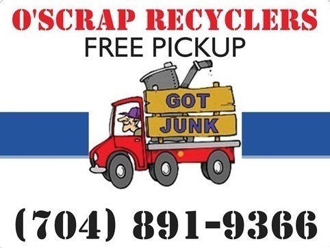 O'Scrap Recyclers, We Provide residential and commercial appliance junk and scrap metal removal services for free in Charlotte NC