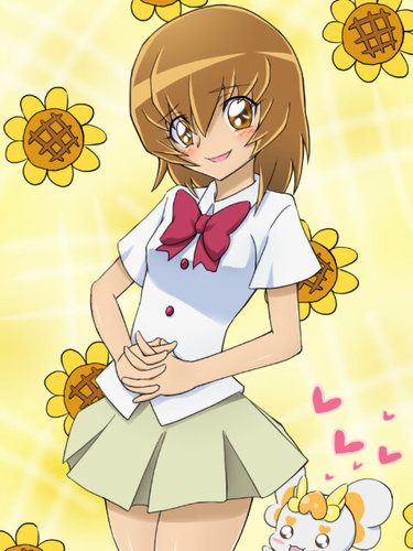#PrettyCureFamily • Alias : Cure Sunshine • Partner : Potpourri • The flower that bathes in sunlight, Cure Sunshine! • OOC/IC? Dunno, but maybe a little bit OOC