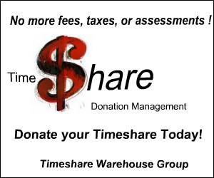 Get rid of that timeshare today!