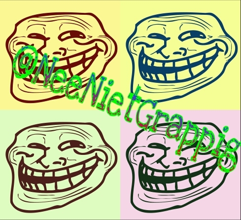 hallo ik ben NeeNietGrappig. en de naam zegt het al. ik sta achter je, BOE!!!
