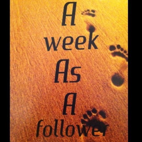 A twitter devoted to christian valuses and a beliefs branched off of a devotional challenge to take a week to live as a true follower of christ jesus
