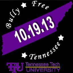 Bully-Free Tennessee Conference will be held October 19, 2013 on the campus of Tennessee Tech University in Cookeville. Its FREE to EVERY