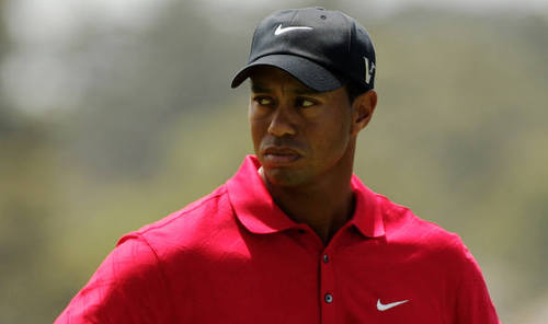 racist and rude Tiger Woods. parody account.