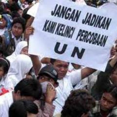 kami ingin UN dihapus.!!!