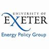 exeterepg's profile picture. The Energy Policy Group focuses on evidence based research with direct policy relevance, on sustainable transformation of the UK’s energy sector