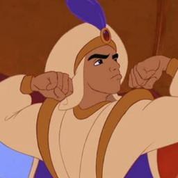 I'm a Aladdin, I'm a straight up G.
The hustle life is the life for me.
Gettin bitches by day, chillen by night.
Being a prince is hella tight.