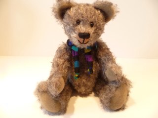 Hand stitched one of a kind mohair bears