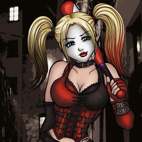 Ladies and Gentleman from all over, lets give a round a' applause for the One! The Only! Harley Quinn, Clown Princess a' crime! An' my puddin' @ThcJoker!!