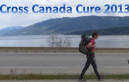 CrossCanadaCure's profile picture. I'm walking across Canada to raise money for cancer research. My friend has leukemia, so I want to help. Please make a donation so we can find a cure.