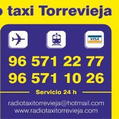 RADIO TAXI TORREVIEJA (@radiotaxitrrvj) / X