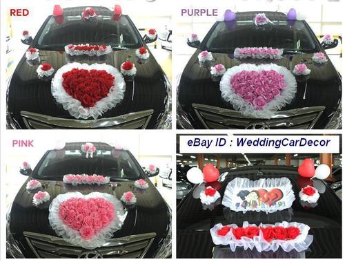 Wedding car Decorations 
eBay ID : WeddingCarDecor