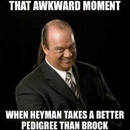 We are in desperate need of the creative genius Paul Heyman to take over TNA (or another company) and create a worth watching Pro Wrestling program!