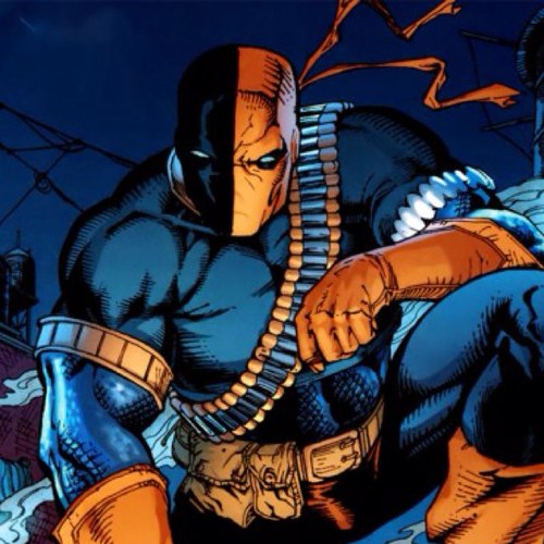 Slade Wilson. Deathstroke, The Terminator. The greatest assassin of this time, there is no job that cannot be done—if, it has the right price. [DC RP.]