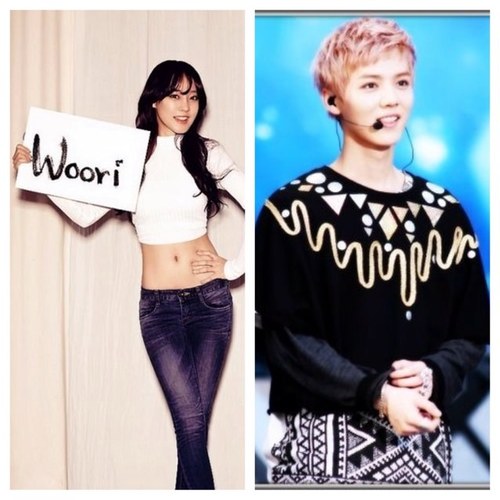 ( only for the fab ones; luhan and woori. )