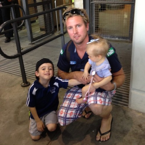Sports fan love Geelong FC and West Ham
