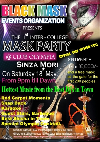 blackmaskorg's profile picture. This is a dedicated organization specifically for organising different kinds of events from musical festivals to local parties and so on.