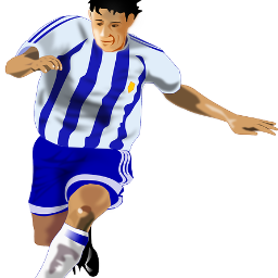 Footbal, celebrated for all its glory.