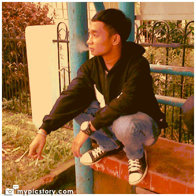 Ganteng tu idak...cuma kerend