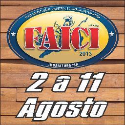 Divulgamos A FAICI (Feira Agropecuária, Comercial e Industrial de Indaiatuba) , confira os melhores shows!