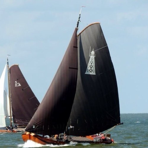 Anno 1905. B-klasse IFKS. Schipper Wietse Bandstra